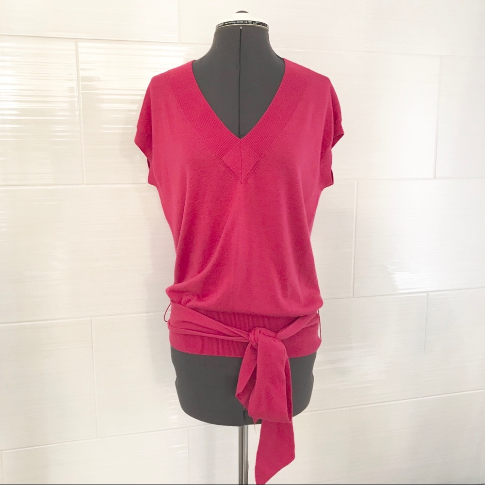 BR Sweater with Long Sash